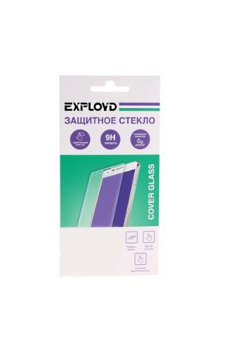 Защитное стекло Exployd для Apple iPhone 11 Pro Max, 0.3 мм, Curved Edge, закругленный край, противо