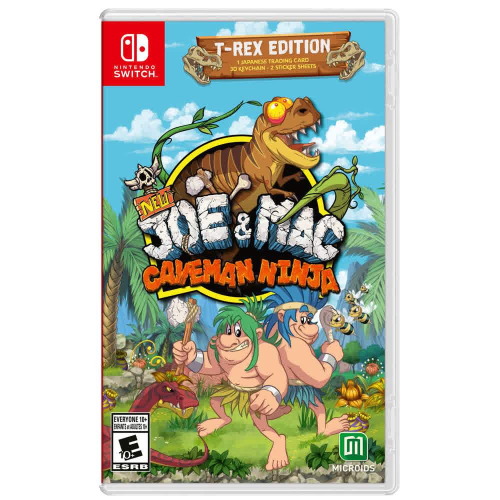 New Joe & Mac: Caveman Ninja - Limited Edition [Nintendo Switch, русские субтитры]