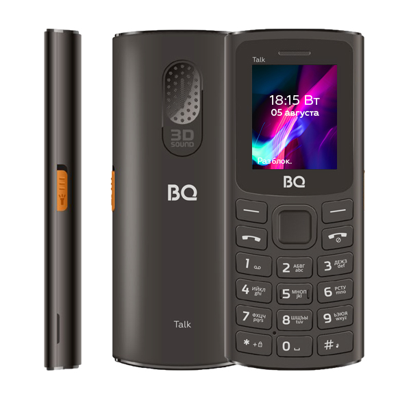 Мобильный телефон BQ 1862 Talk Black (1/40)