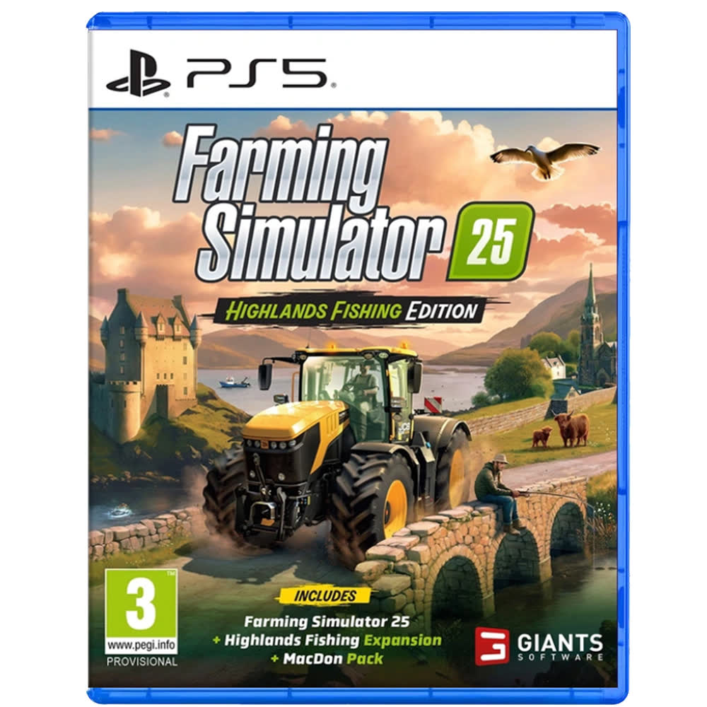 Farming Simulator 25: Highlands Fishing Edition [PS5, русские субтитры]