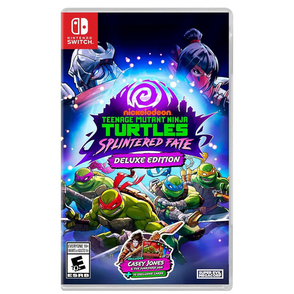 Teenage Mutant Ninja Turtles: Splintered Fate - Deluxe Edition [Nintendo Switch, русские субтитры]