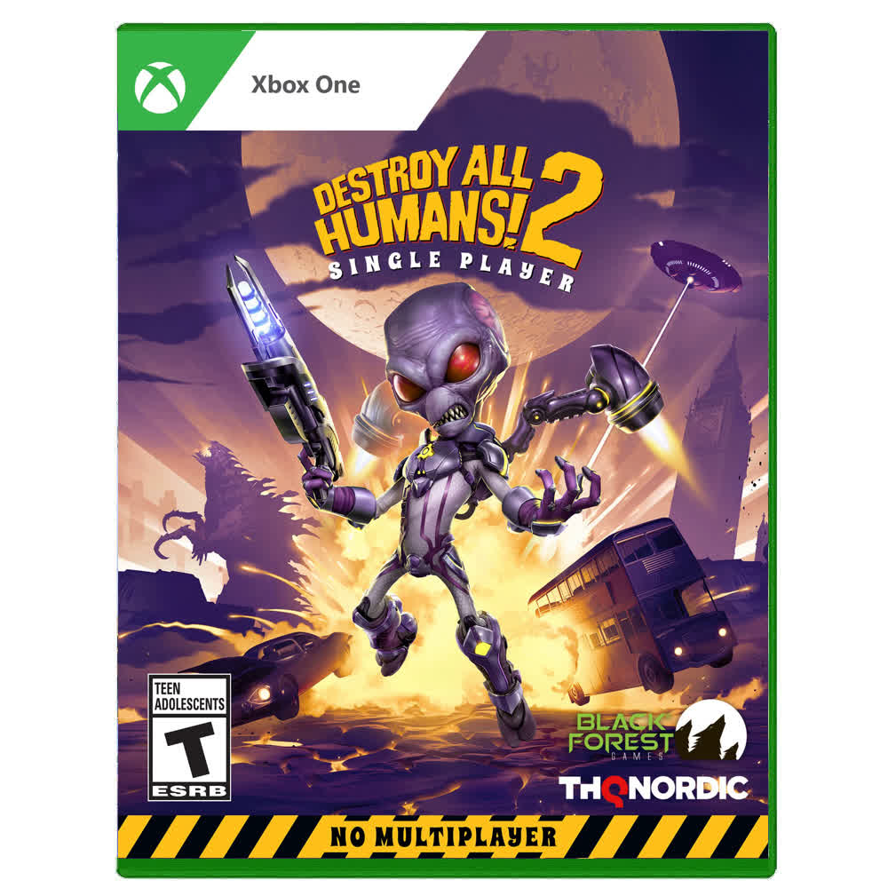 Destroy All Humans! 2 Single Olayer [Xbox One, русские субтитры]