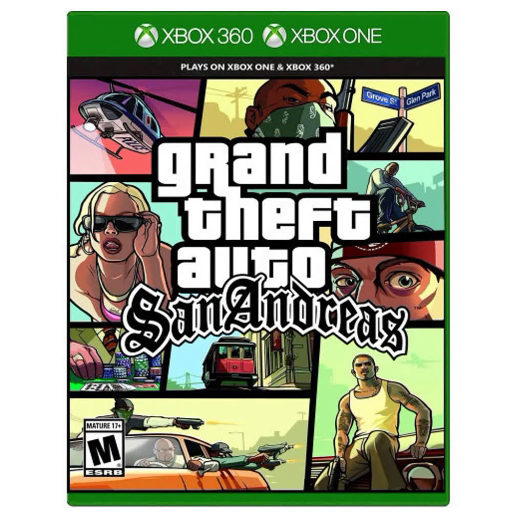 Grand Theft Auto: San Andreas [Xbox One - Xbox 360. английская версия]