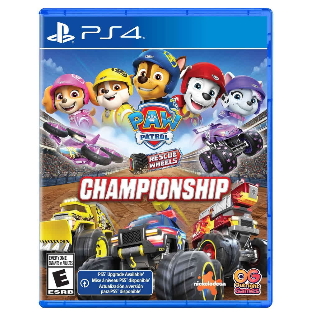PAW Patrol Rescue Wheels: Championship [PS4, английская версия]