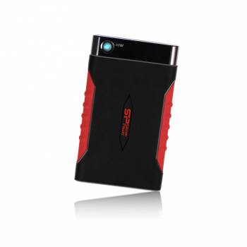 Внешний HDD  Siliсon Power  1 TB  A15 Armor, чёрный/красный, 2.5", USB 3.0