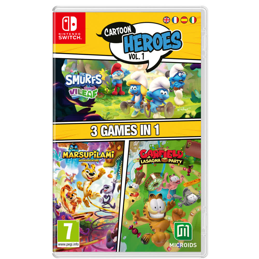 Cartoon Heroes Vol. 1 [Nintendo Switch, английская версия]