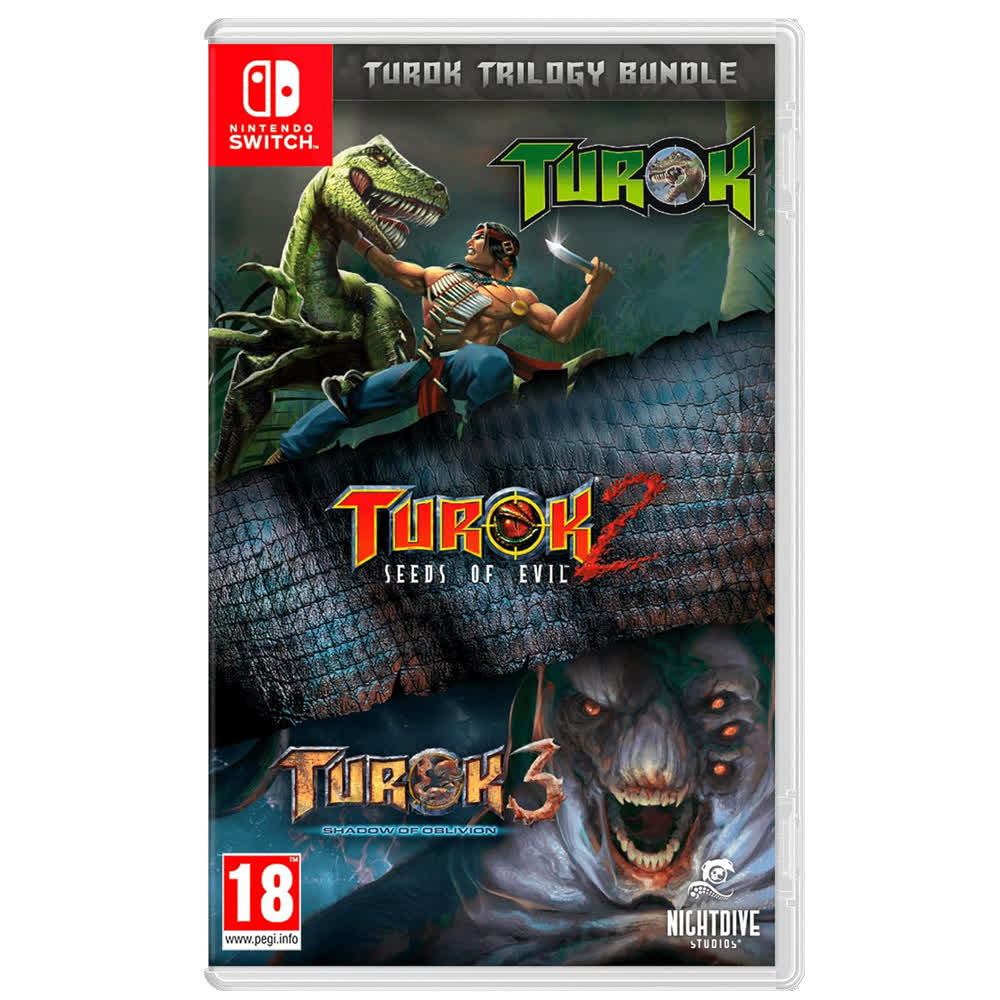 Turok Trilogy Bundle [Nintendo Switch, английская версия]