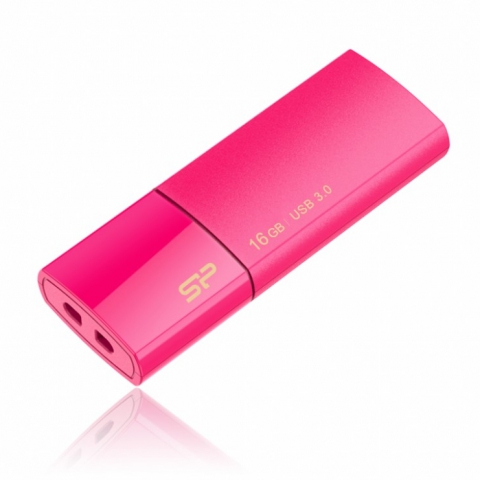 USB 3.0  16GB  Silicon Power  Blaze B05  розовый
