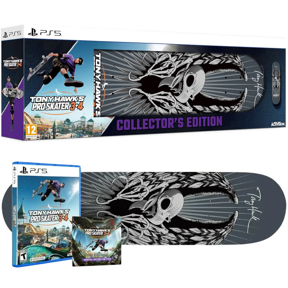 Tony Hawk's Pro Skater 3 + 4 - Collector's Edition [PS5, английская версия]