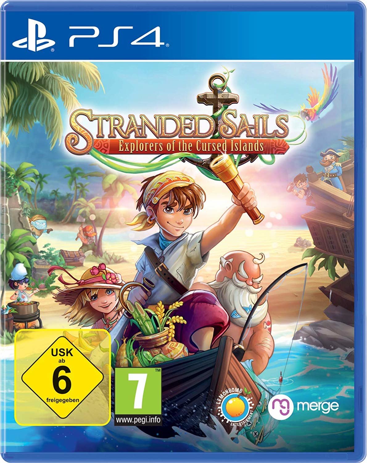 Stranded Sails: Explorers of the Cursed Islands [PS4, русские субтитры]
