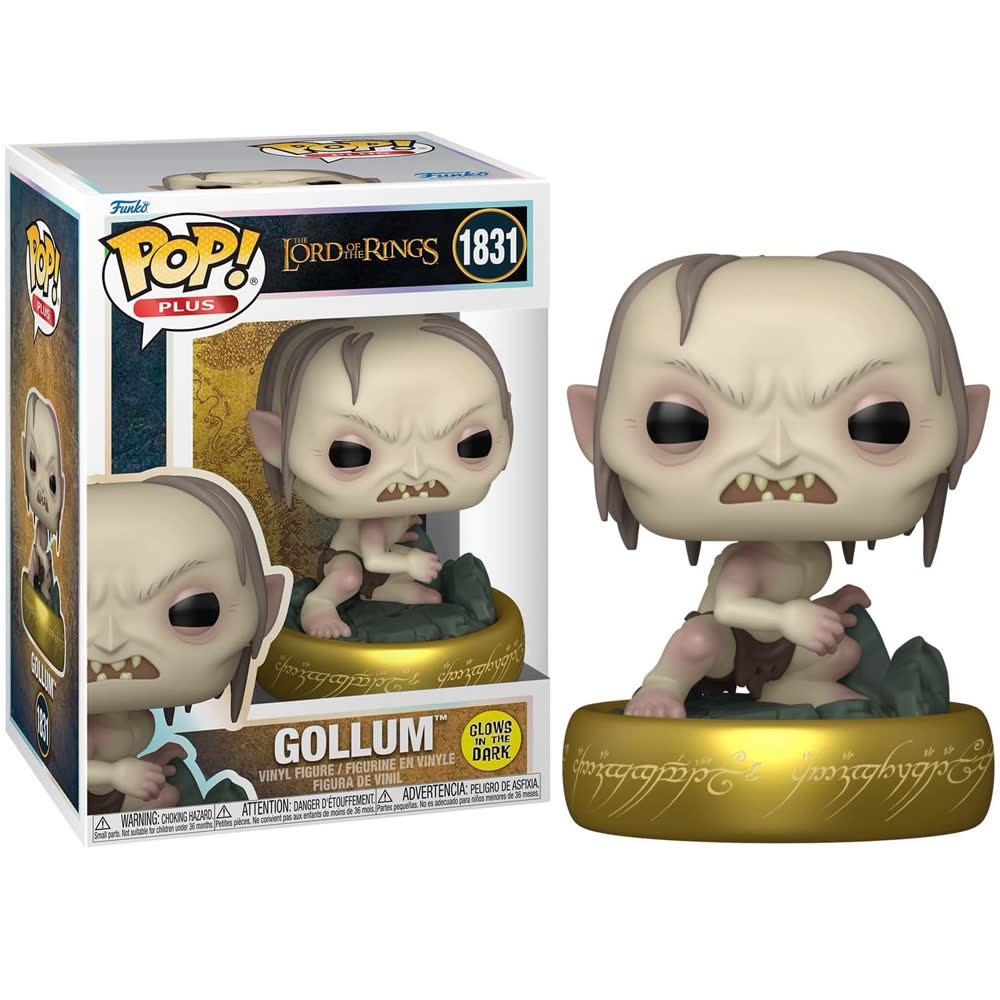 Фигурка Funko Pop! Plus: The Lord of the Rings - Gollum (Glows in The Dark) (1831)