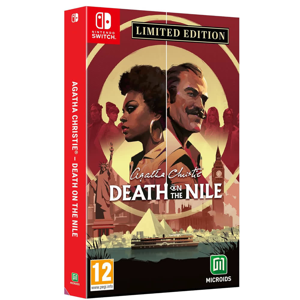 Agatha Christie - Death on the Nile - Limited Edition [Nintendo Switch, английская версия]