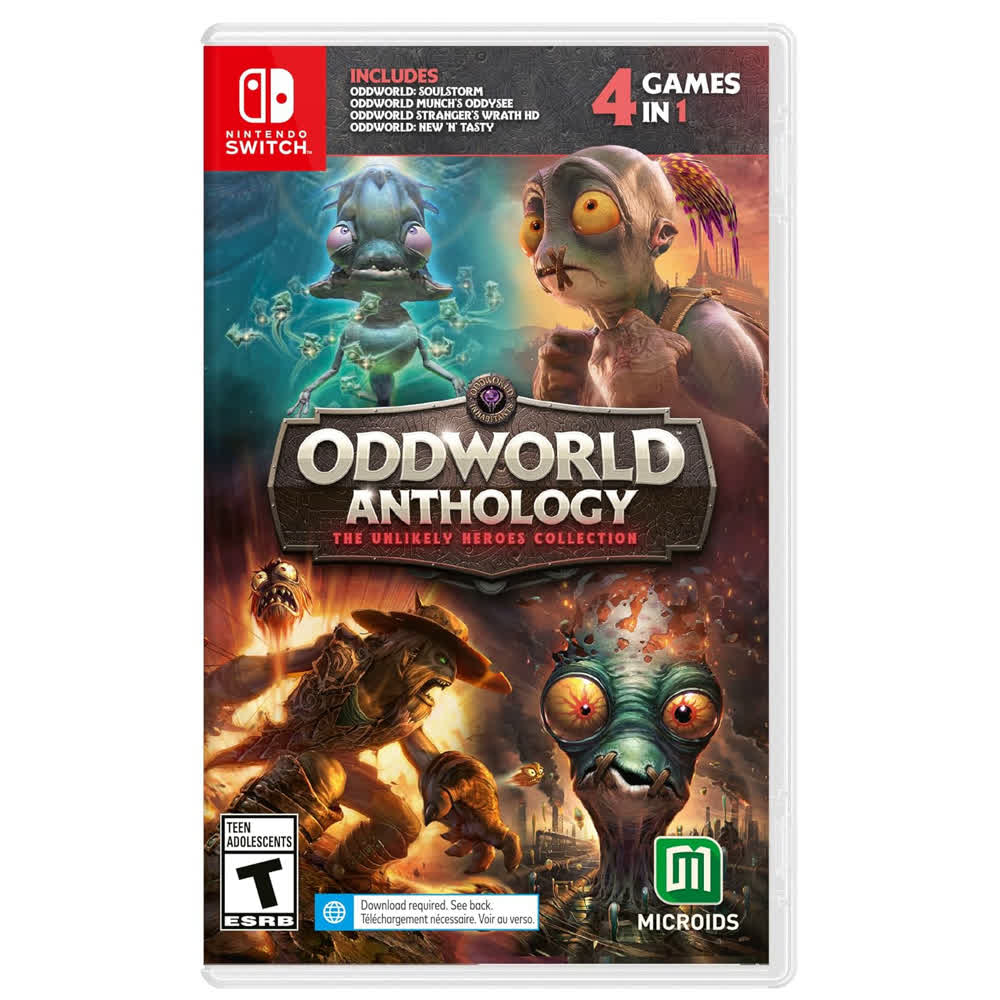 Oddworld Anthology: The Unlikely Heroes Collection [Nintendo Switch, русские субтитры]