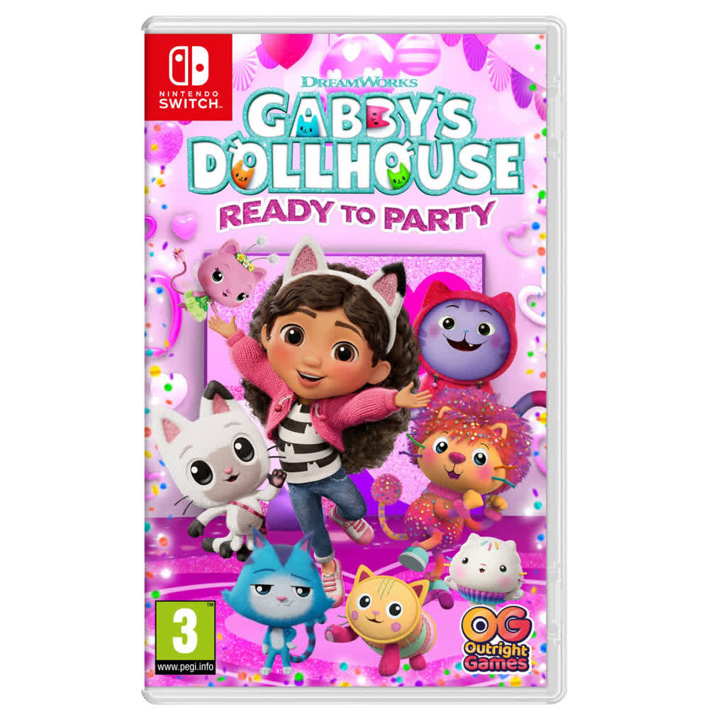 DreamWorks Gabby’s Dollhouse: Ready to Party [Nintendo Switch, английская версия]