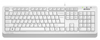 Клавиатура проводная A4Tech Fstyler FKS10 белый/серый USB (1/20)
