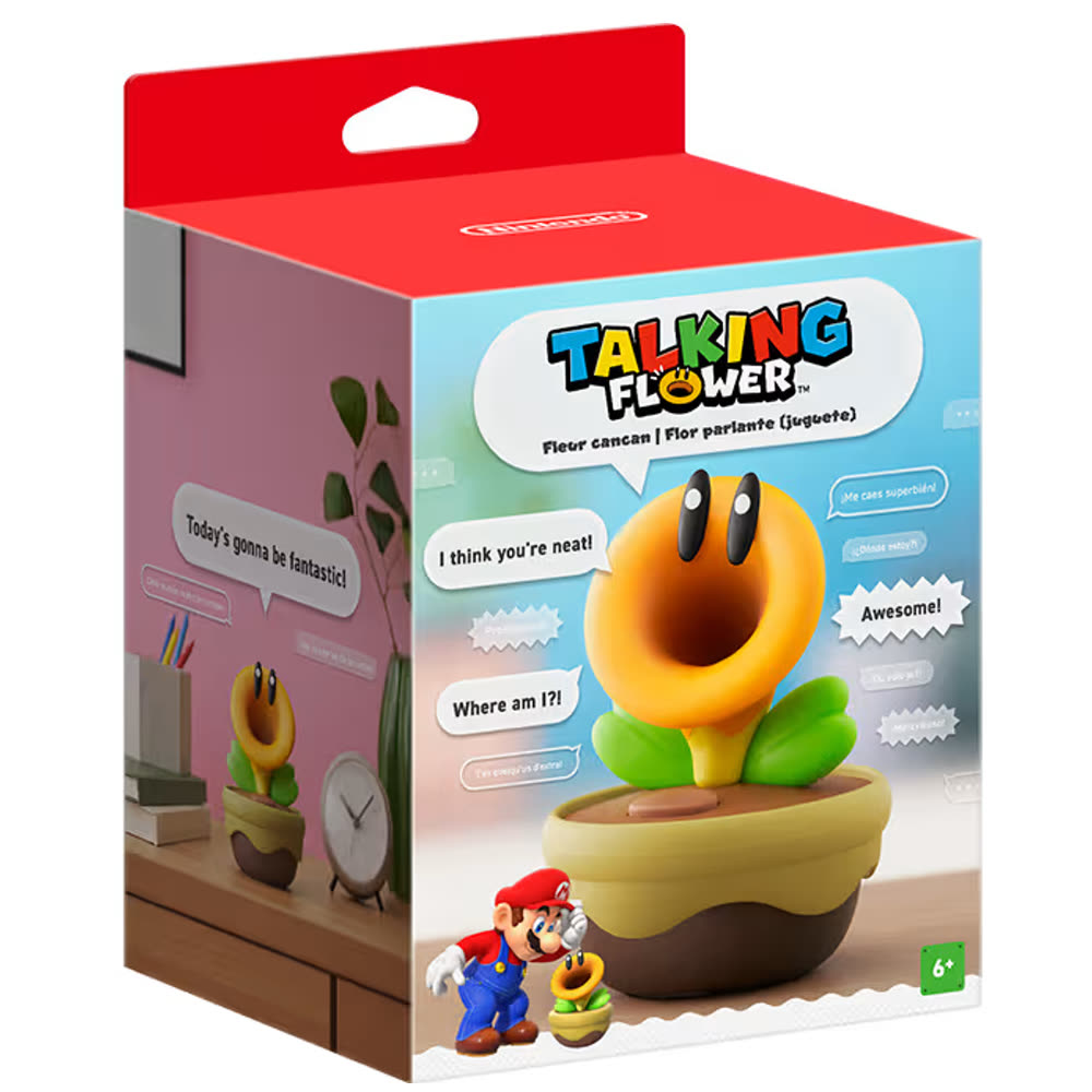 Говорящий цветок Nintendo Super Mario Bros. Wonder - Talking Flower