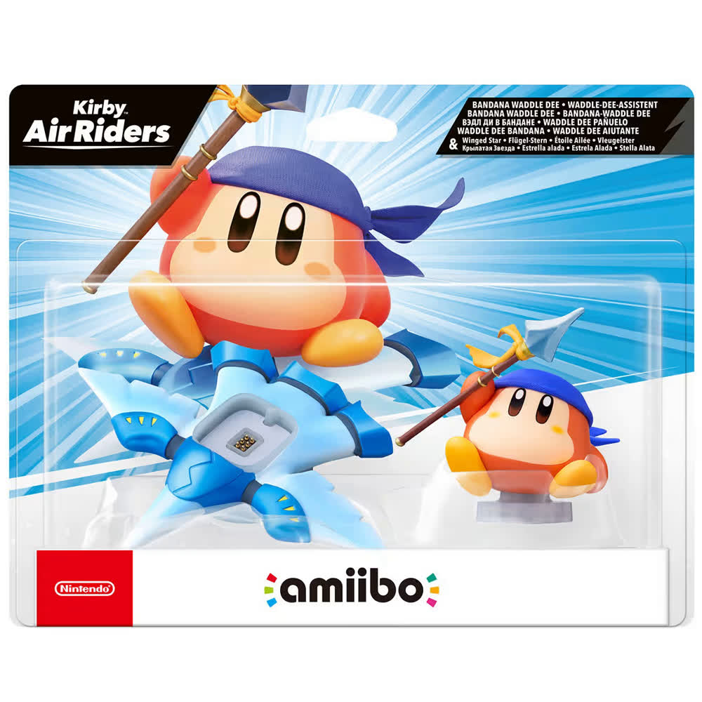 Bandana Waddle Dee & Winged Star (Kirby Air Riders коллекция) [Nintendo Amiibo Character]