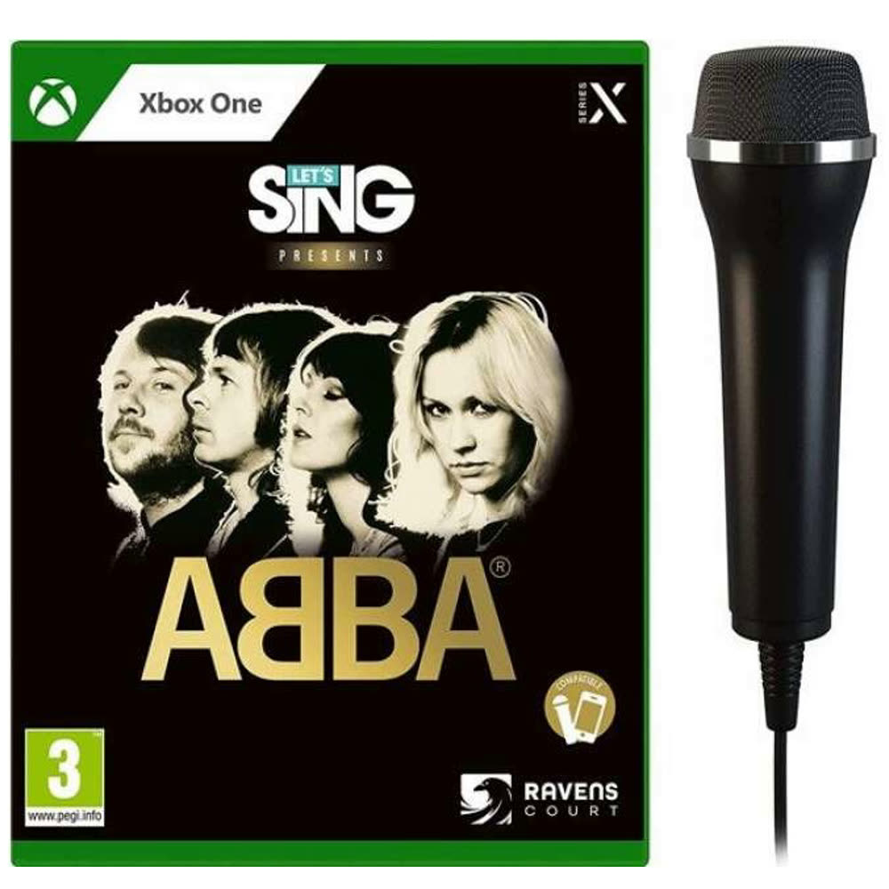 Let's Sing: ABBA - Single Mic Bundle [Xbox One, английская версия]