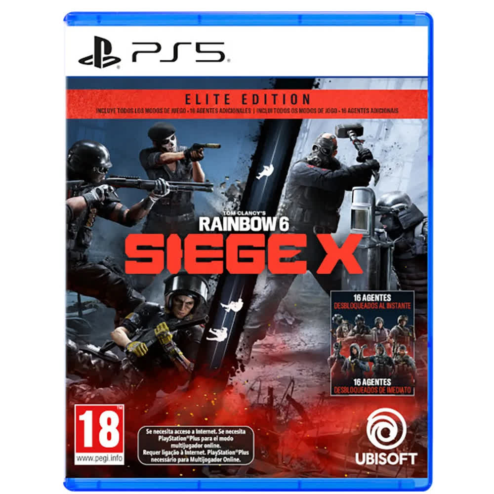 Tom Clancy's Rainbow Six: Siege X - Elite Edition [PS5, русские субтитры]