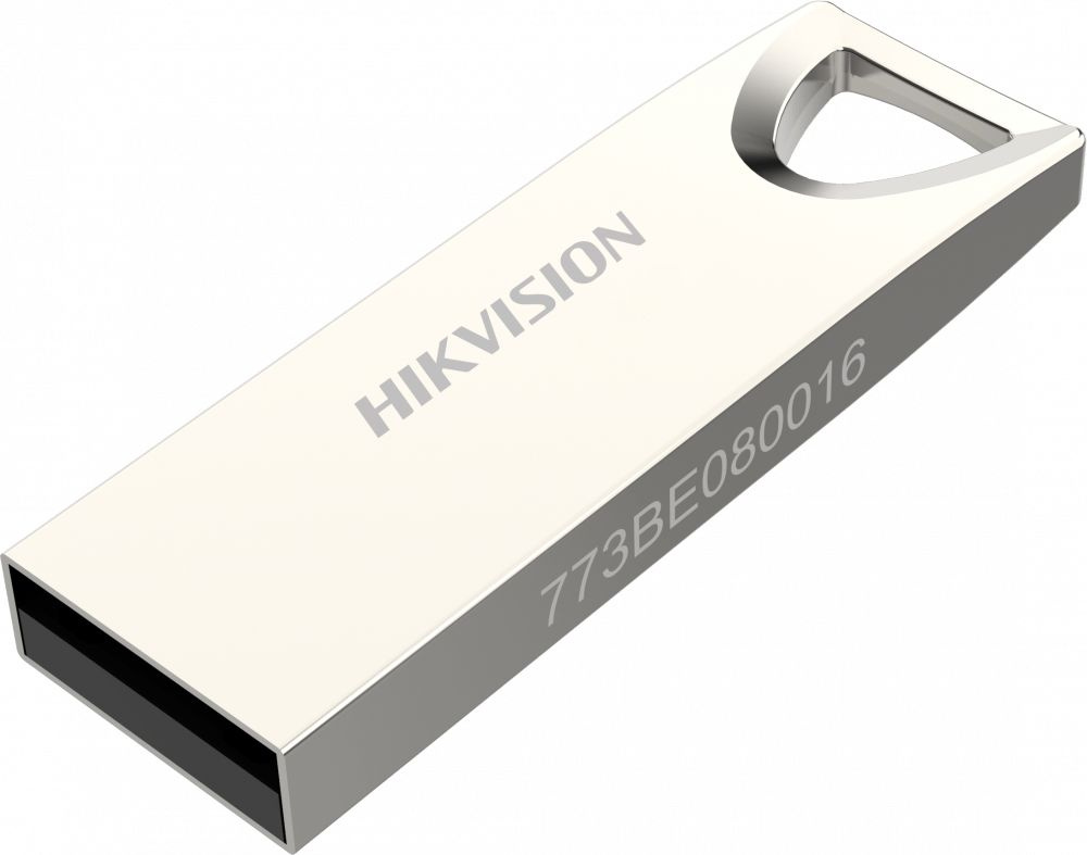 USB 3.0  64GB  Hikvision (Hiksemi)  M200  металл  серебро
