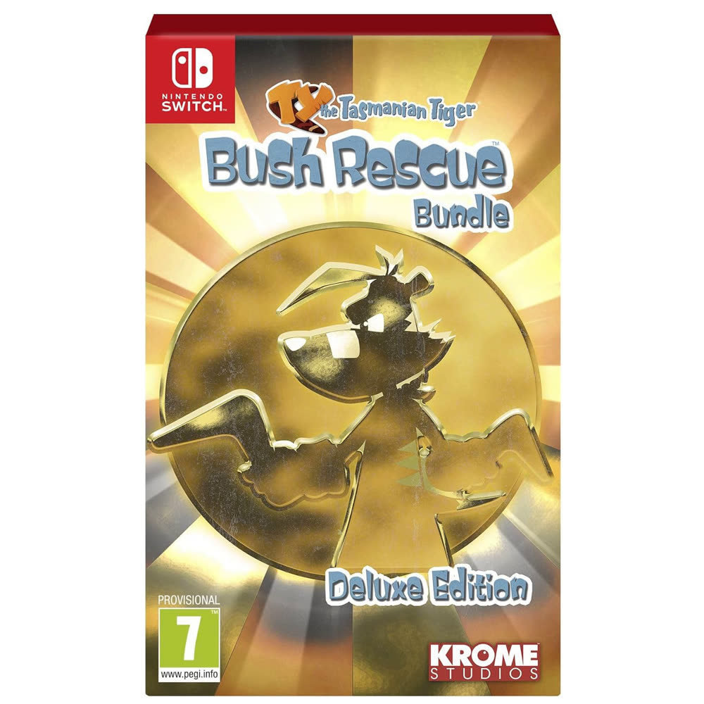 TY The Tasmanian Tiger: Bush Rescue Bundle - Deluxe Edition [Nintendo Switch, английская версия]